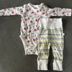 フィンランドベイビーボックス 50-60cm ロンパース レギンス セット