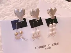 ハンドメイド　パール　ピアス