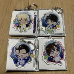 【新品】名探偵コナン ぷちコスモ アクリルキーホルダー 赤井　安室　小五郎　蘭