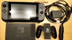 Nintendo Switch 本体 グレー 付属品あり