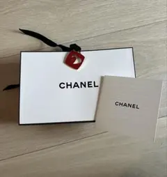 CHANEL ショッパー　ハート型チャーム付き 説明書、ギフト袋のみ