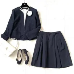 セレモニー ロペピクニック ツイードジャケット ロペ スカート 2点セット 38