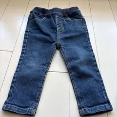 petit main デニムパンツ 80