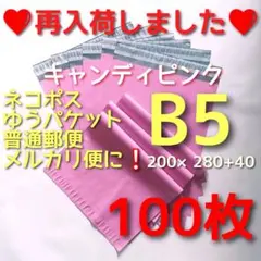 かわいい 　発送用　宅配ビニール袋 a4 メルカリストア 梱包資材