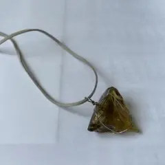 マーガレットソロウ スムースストーンネックレス シトリン - メルカリ