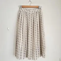 Bleu Bleuet プリーツスカート