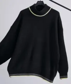 【即完売品】UNITED TOKYO ステッチオーバーサイズモックネックニット