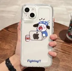 iPhone13Pro iPhoneケース　ポチャッコ　韓国　可愛い　新品　透明のサムネイル