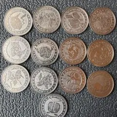 明治乳業　ポケモン　メダルコイン　13枚