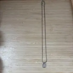 シルバー ドッグタグ ネックレス