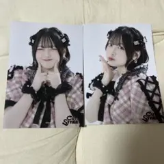 CUTIE STREET 桜庭遥香チェック柄衣装　ポストカード2枚