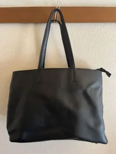 SUIT SELECT スーツセレクト トートバッグ ブラック 合成皮革