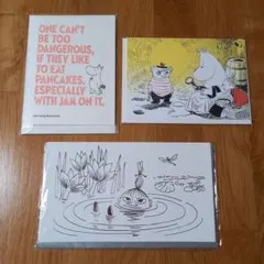 MOOMIN ムーミン　フィンランド　封筒付き　ポストカード