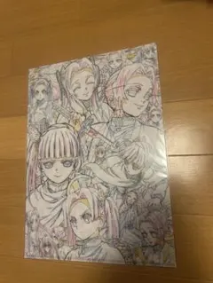 鬼滅の刃 キャラクター絵巻カフェ 蝶屋敷の隊士達 クリアファイル 胡蝶しのぶ