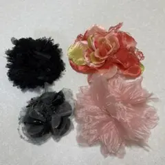 n ●最終価格 コサージュ 4つ 飾り パーティー