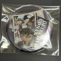 名探偵コナン ユニバ USJグッズ 缶バッジ 江戸川コナン 怪盗キッド 服部平次