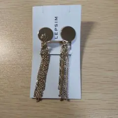 LEPSIM ゴールド イヤリング