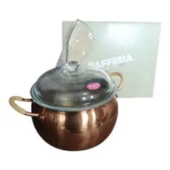 CAFFERIA COPPER WARE 銅鍋 両手鍋 20cm 森井金属興行