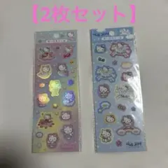 【新品】ハローキティ　オーロラシール　2枚セット　サンリオ