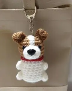 ジャックラッセルテリア　キーホルダー(大)