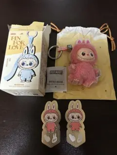 PIN FOR LOVE イニシャル ラブブシーク レットハート