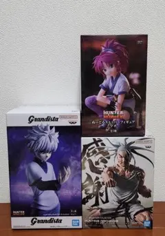 【Hunter x Hunter 】キルア＆マチ＆ネテロ フィギュア３点セット