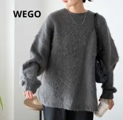 WEGO モヘアライクBIGプルオーバー　ユニセックス