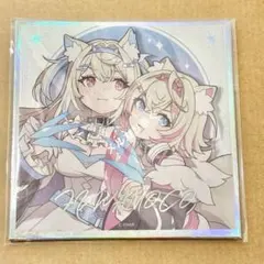フワモコ　ホロライブ 台湾限定 萌番 コラボカフェ　アクリルスタンド 一点のみ フワモコ ホロライブ 台湾限定 萌番 コラボカフェ アクリル