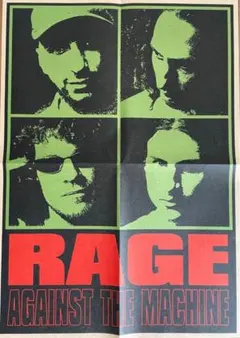 Rage Against The Machine ダブルサイドフライヤーポスター