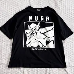 【バック・アロウ】ムガ BIGシルエットTシャツ アニメ グッズ Mサイズ 黒のサムネイル