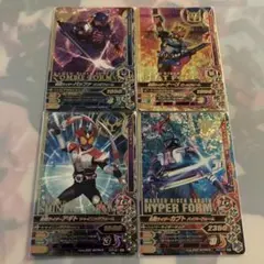 【ガンバライジング】バッファ ナーゴ アギト カブト SR 4種♡プロフ要確認