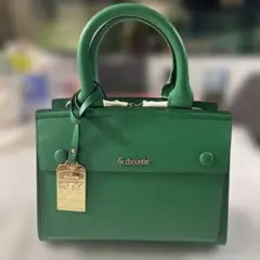 アンドシュエット　ショルダーバッグ ハンドバック　グリーン