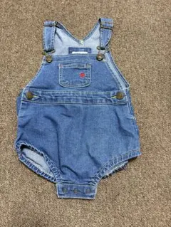 デニムロンパース　70センチ