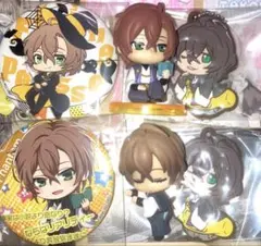 夢野幻太郎　ヒプマイ　ガチャ　缶バッジ　ラバスト　フィギュア