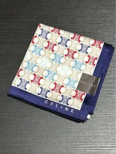 ※新品未使用※CELINE セリーヌ　ハンカチ　マカダム　トリオンフ