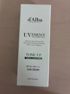 ダルバ　サンクリーム　下地　グリーン　日焼け止め　トーンアップ　クリーム