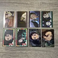 鬼滅の刃 竈門炭治郎　カード、ステッカー　8枚セット