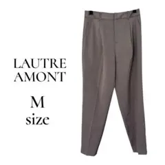 ロートレアモン テーパードパンツ ストレッチ オフィスカジュアル Mサイズ