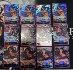 ワンピースカード 三船長集結 リーダー 全3種　各4枚