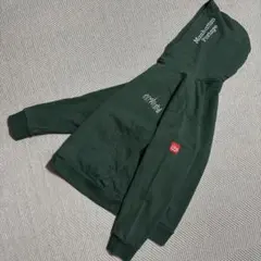 値下げ◾️Manhattan Portage ロゴ刺繍　別注スウェットパーカー　Lのサムネイル