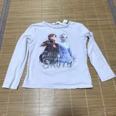 エルサとアナ　可愛いデザインの長袖Tシャツ