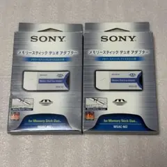 【匿名配送】SONY メモリースティックデュオアダプター MSAC-M2 2個