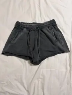 ZARA y2k ウォッシングデニム風スウェットホットパンツ　ショーパン