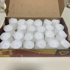 LEDライトキャンドル　24個　電池付き　結婚式　ウェルカムスペース