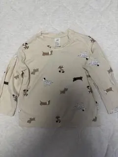 h&m ベビー　犬柄　Tシャツ