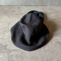 Chapeau d'O シャポードオー リボン付 ハット ブラック 帽子 715のサムネイル