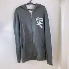 ビームス THE END パーカー Lサイズ BEAMS グレー 古着 ユーズド