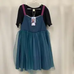 Littc 130cm しまむら　リトシー　アナと雪の女王　エルサ　ワンピース