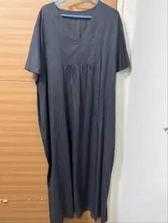 Green Label Relaxing UNITED ARROWS麻ワンピース