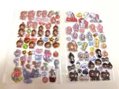 シール帳完成品☆ボンボンドロップシール、うるちゅるなど